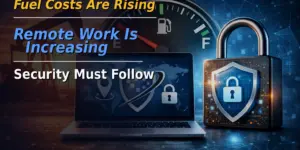 work from home to save fuel and secure remote workforce with DriveStrike